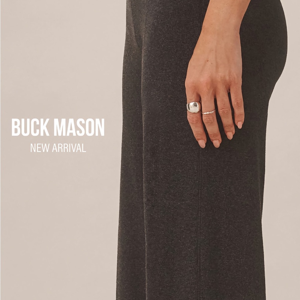 Buck Mason Women's Charcoal Weekender Pants